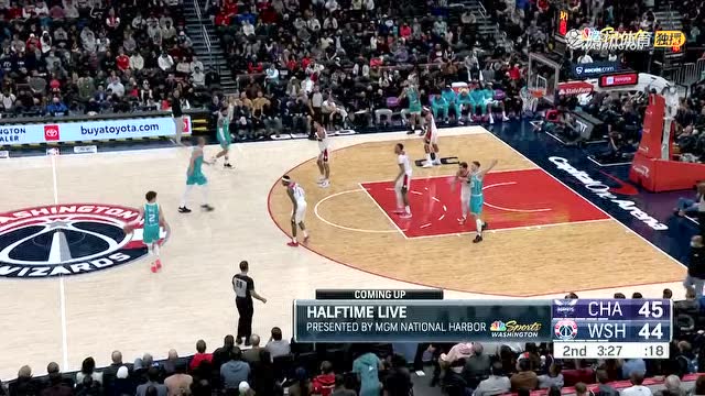 【2021年11月23日 黄蜂vs奇才集锦】加福德大帽海沃德 库兹马外线发炮螺旋稳