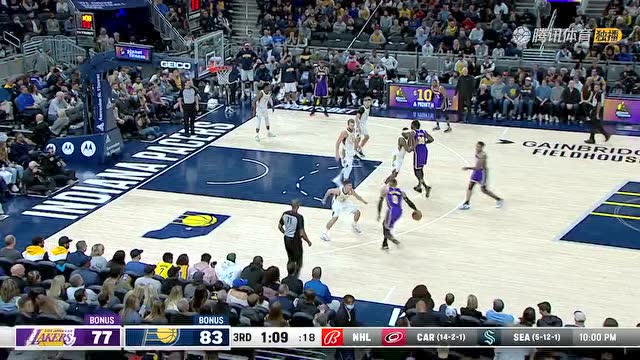 【2021年11月25日 湖人vs步行者集锦】给了机会就得中用 蒙克关键三分打停步行者