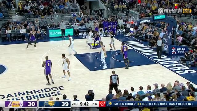 【2021年11月25日 湖人vs步行者集锦】霍华德原地补扣+吃饼连得四分 老詹强势杀篮下轻松打进