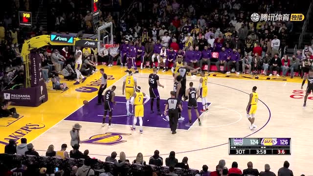 【2021年11月27日 国王vs湖人集锦】和你湖人杠上了 巴格利突破威少都拉不住