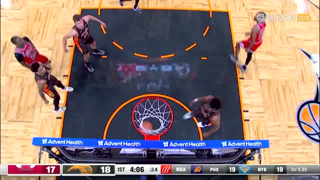 【2021年11月27日 公牛vs魔术集锦】独挑大梁 拉文首节内突外投狂砍12分