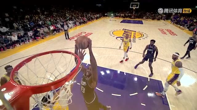 【2021年11月27日 国王vs湖人集锦】詹皇标志性翻身跳投 浓眉迎面大帽力拒汤普森