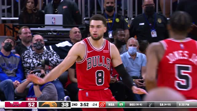 【2021年11月27日 公牛vs魔术集锦】公牛vs魔术精华回放 公牛三人20+轻松取胜