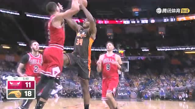 【2021年11月27日 公牛vs魔术集锦】平地起惊雷 卡特单臂炸扣劈山伐木