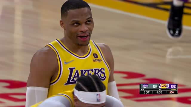 【2021年11月27日】国王vs湖人加时3中文解说回放