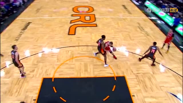 【2021年11月27日 公牛vs魔术集锦】根本防不住 武切维奇无视防守强势上篮