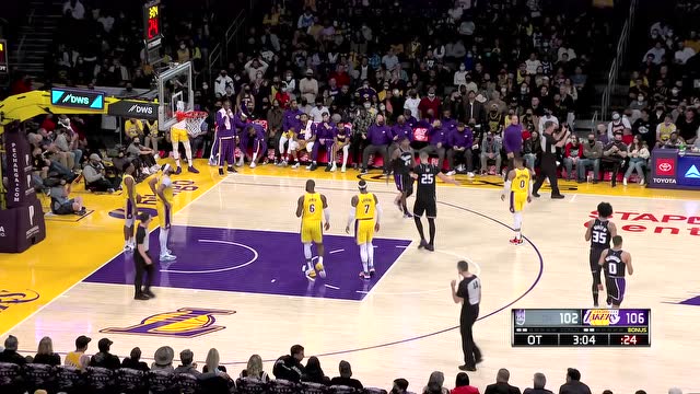 【2021年11月27日 国王vs湖人集锦】希尔德vs湖人集锦 替补登场25分三加时次要责任人