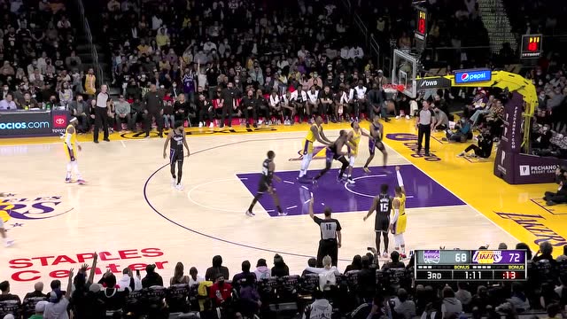 【2021年11月27日 国王vs湖人集锦】威少vs国王集锦 三加时出场51分钟砍29+10+11