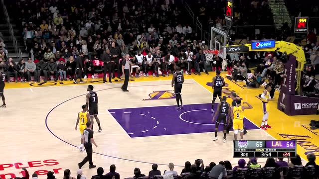 【2021年11月27日 国王vs湖人集锦】爱的魔力转圈圈 威少秦王绕柱戏耍希尔德