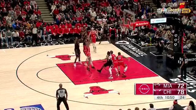 【2021年11月28日 热火vs公牛集锦】第四节我来carry！文森特命中4记三分独得12分