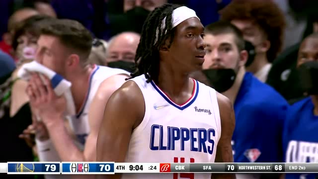 【2021年11月29日】勇士vs快船第4节中文解说回放