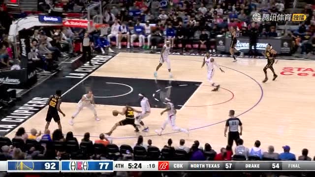 【2021年11月29日 勇士vs快船集锦】这就是库日天！一分钟连进三枚三分杀死比赛