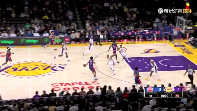【2021年11月29日 活塞vs湖人集锦】攻击波说来就来 格兰特斯图尔特连得8分打停湖人