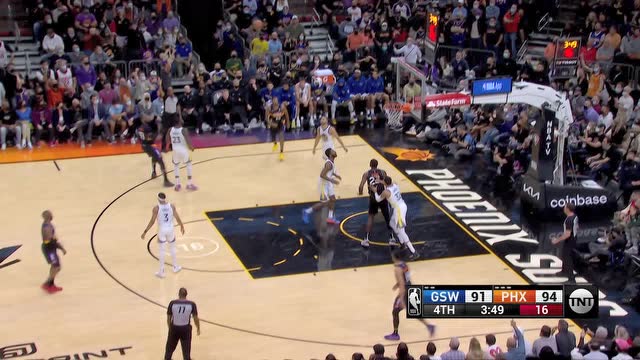 【2021年12月01日】勇士vs太阳第4节中文解说回放