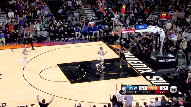 【2021年12月01日 勇士vs太阳集锦】一骑绝尘！布里奇斯抢断反击一条龙暴扣