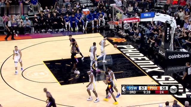 【2021年12月01日 勇士vs太阳集锦】勇士vs太阳五佳球 保罗风骚控球戏耍卢尼