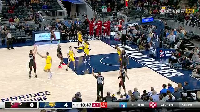 【2021年12月04日 热火vs步行者集锦】罗宾逊vs步行者集锦 全场24+2极限3+1证明实力