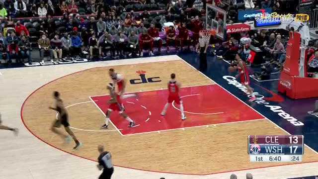 【2021年12月04日 骑士vs奇才集锦】火力全开 骑士外线开火连中三记三分