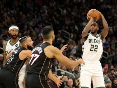 【NBA常规赛】热火vs雄鹿图片集