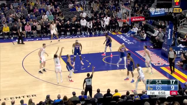 【2021年12月05日 马刺vs勇士集锦】圣安东尼奥马刺全民皆兵 12-0首节打懵勇士