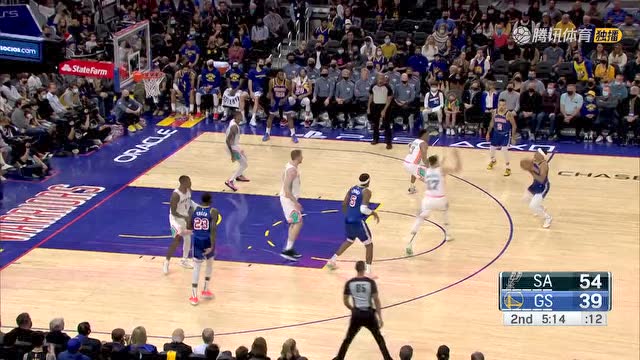 【2021年12月05日 马刺vs勇士集锦】马刺112-107勇士 库里手感不佳勇士逆转失败