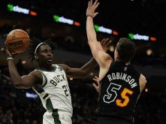 【NBA常规赛】热火vs雄鹿图片集