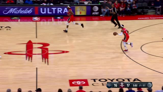 【2021年12月06日 鹈鹕vs火箭集锦】手感准的不像话 伍德外线接球出手三分一击即中