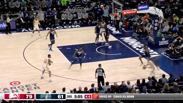 【2021年12月07日 老鹰vs森林狼集锦】一支穿云箭！特雷杨超远三分一箭穿心