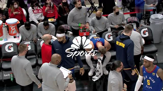 【2021年12月07日 掘金vs公牛集锦】螳螂捕蝉黄雀在后！莫里斯突破惨遭封盖约老师跟进抢回送球入网