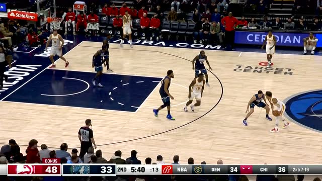 【2021年12月07日 老鹰vs森林狼集锦】挡拆教科书！特雷杨卡佩拉巧妙配合 后者空接暴扣