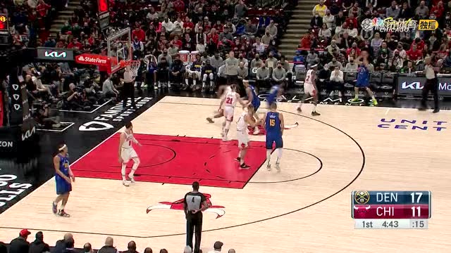 【2021年12月07日 掘金vs公牛集锦】约老师vs公牛集锦 17+15+12生涯60次三双超越伯德