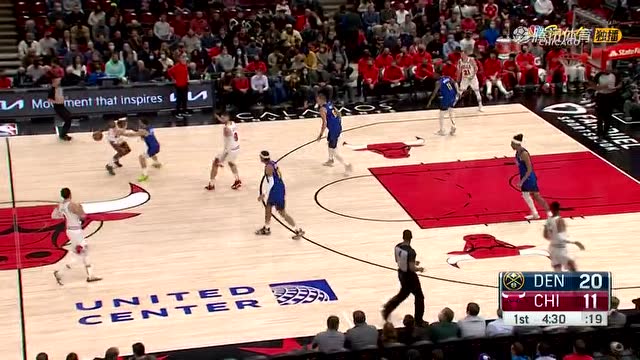 【2021年12月07日 掘金vs公牛集锦】雨露均沾！戈登携手约老师外线架炮连续轰两记三分