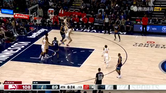 【2021年12月07日 老鹰vs森林狼集锦】化险为夷！爱德华兹遭盖帽之后三分命中