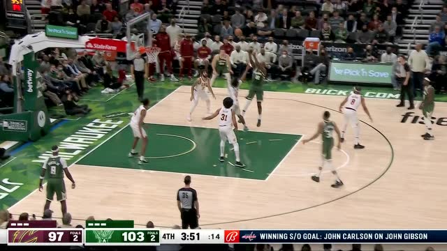 【2021年12月07日 骑士vs雄鹿集锦】只在关键时刻出现？米德尔顿不讲理中投抬手就有