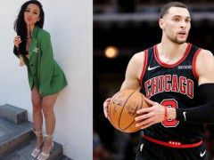 NBA新晋超巨！娶交往9年女友，颜值不输詹娜，公牛太太团极品
