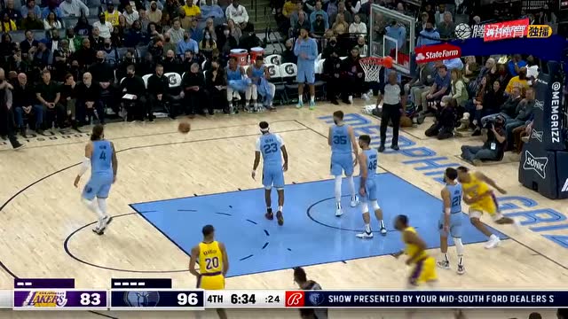 【2021年12月10日 湖人vs灰熊集锦】反正是扣嗨了 塔克强突力劈华山