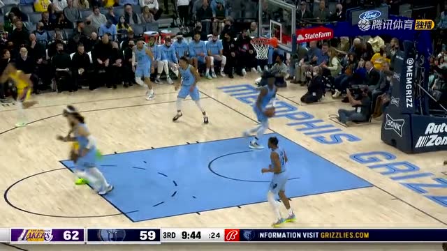 【2021年12月10日 湖人vs灰熊集锦】火箭出品必属精品 梅尔顿携贝恩对飙布拉德利