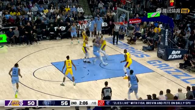 【2021年12月10日 湖人vs灰熊集锦】威少血帽亚当斯 妙传蒙克命中三分