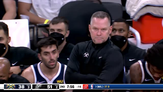 【2021年12月10日】掘金vs马刺第2节中文解说回放