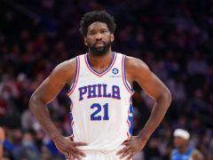 恩比德本赛季第10次单节以10+得分领跑全队，生涯第200次