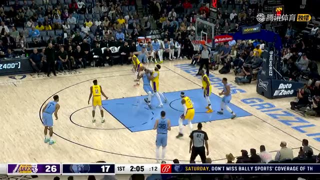 【2021年12月10日 湖人vs灰熊集锦】湖人95-108湖人 詹姆斯生涯里程悲 灰熊成功复仇湖人