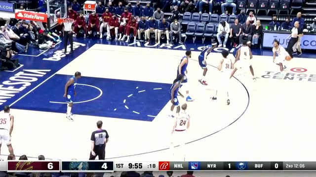 【2021年12月11日 骑士vs森林狼集锦】加兰仙人指路送妙传 艾伦灵巧走位空接暴扣