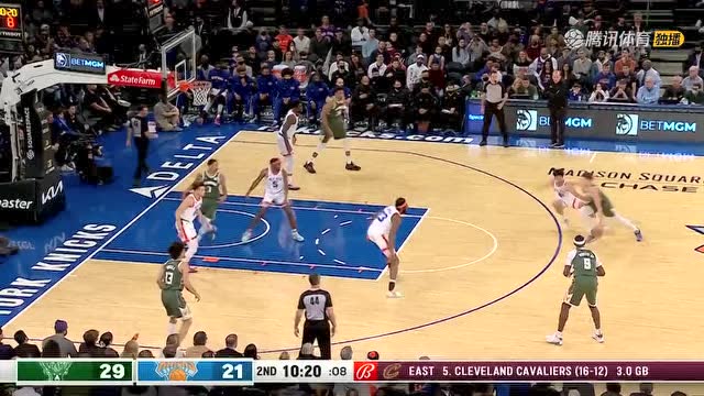 【2021年12月13日 雄鹿vs尼克斯集锦】雄鹿112-97尼克斯 字母哥20+11+10轻取三双送对手三连败