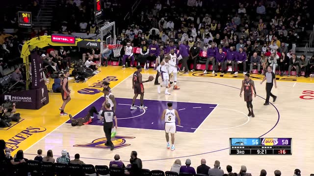 【2021年12月13日】魔术vs湖人第3节中文解说回放