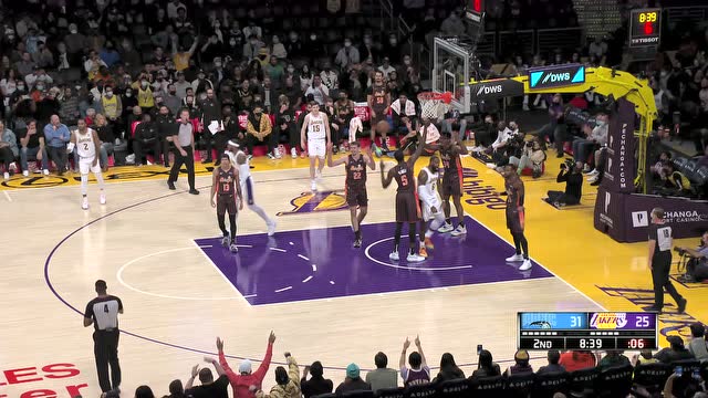 【2021年12月13日 魔术vs湖人集锦】魔术94-106湖人 詹姆斯30+11+10大号三双湖人轻取魔术