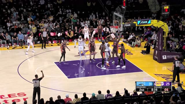 【2021年12月13日 魔术vs湖人集锦】安东尼张手三分熯天炽地 詹姆斯异军突起打成2+1