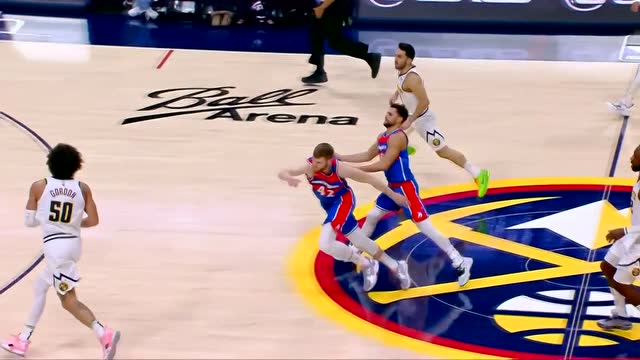 【2021年12月14日 奇才vs掘金集锦】给个9分不过分吧 戈登劲爆大风车