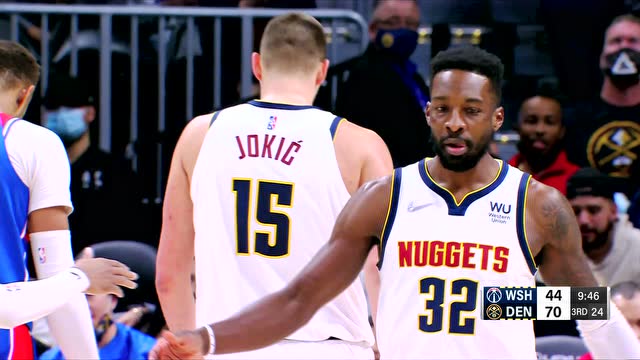 【2021年12月14日 奇才vs掘金集锦】奇才vs掘金 约基奇28+19被驱逐提前下班