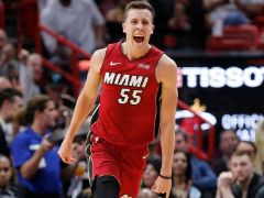 今晚是邓肯-罗宾逊连续第175次参加常规赛，打破了记录