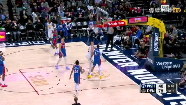 【2021年12月14日 奇才vs掘金集锦】你是什么弟弟 约基奇转身硬刚加福德